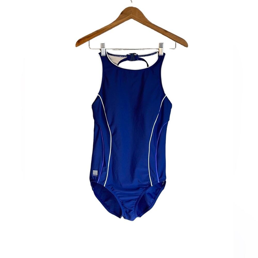 Vintage Lands End Swim Suit Sz 8